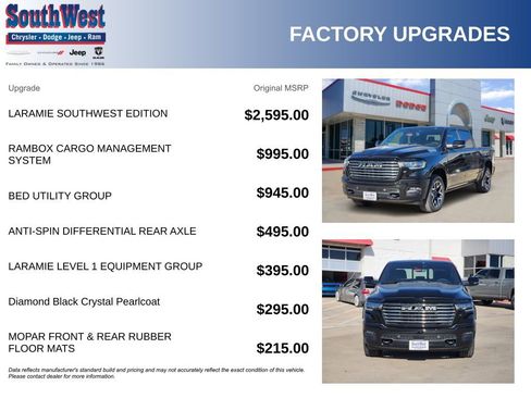 New 2026 RAM 1500 Laramie w/ Laramie Southwest Edition image 11