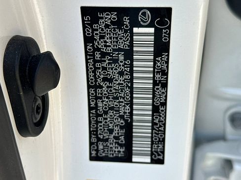 Used 2015 Lexus ES 350 w/ Premium Package FWD image 28