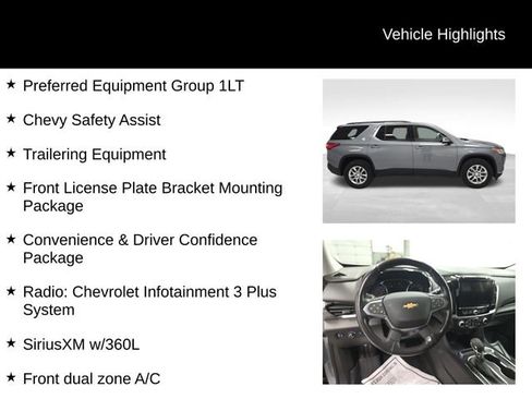 Certified 2021 Chevrolet Traverse LT image 16
