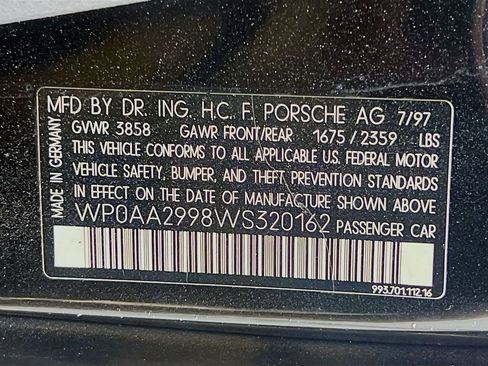 Used 1998 Porsche 911 Carrera 4S image 30