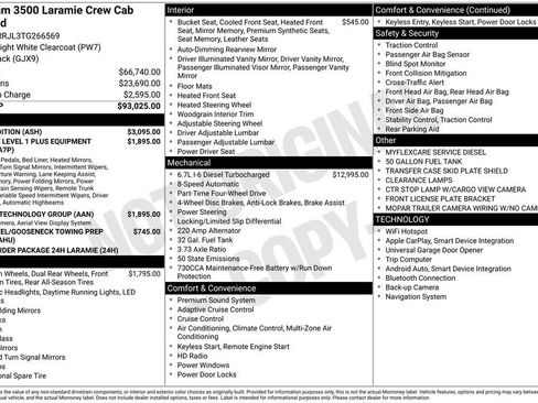 New 2026 RAM 3500 Laramie w/ Night Edition AWD/4WD image 5