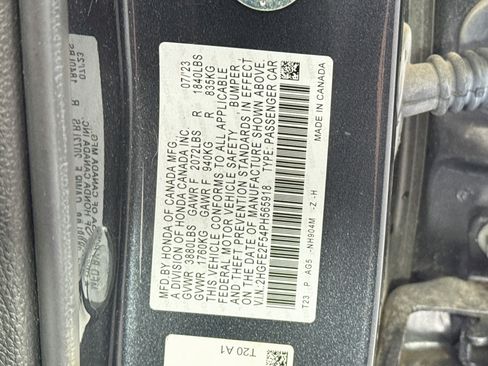 Certified 2023 Honda Civic Sport image 29