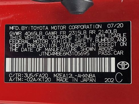 Used 2021 Toyota Corolla SE w/ Special Edition FWD image 33