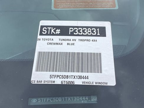 Certified 2026 Toyota Tundra TRD Pro AWD/4WD image 39