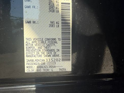 Used 2022 Nissan Altima 2.5 SV FWD image 32