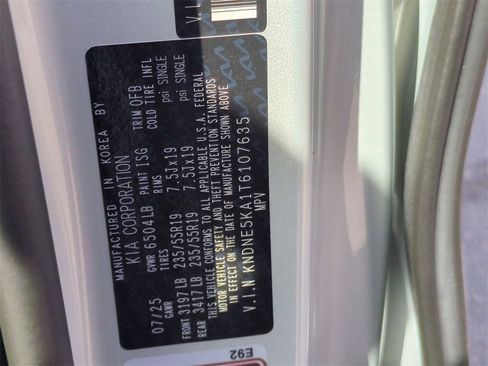 New 2026 Kia Carnival SX Prestige image 53