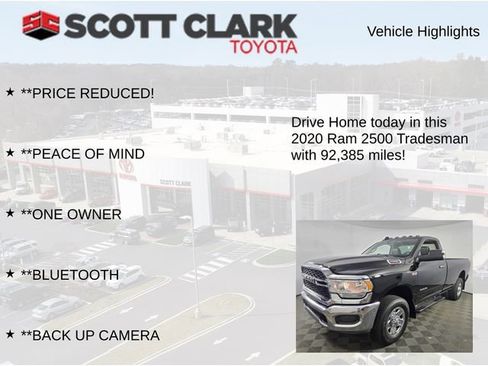 Used 2020 RAM 2500 Tradesman w/ Chrome Appearance Group image 8