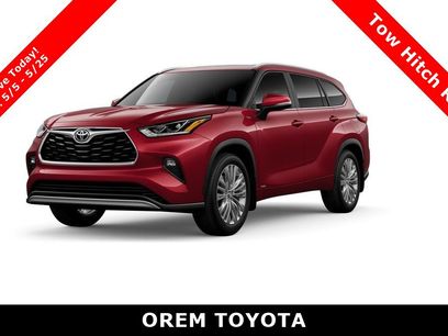 New 2026 Toyota Highlander Platinum