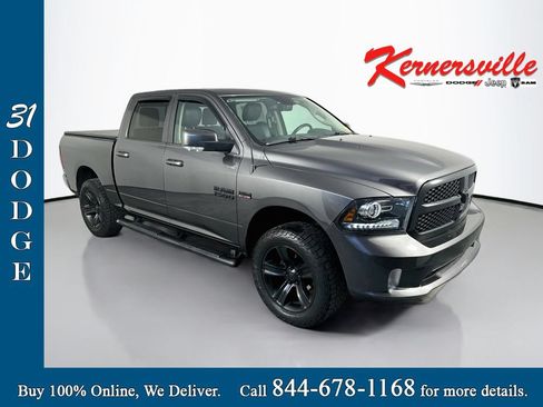Used 2018 RAM 1500 Sport w/ Quick Order Package 26Q Night AWD/4WD image 1