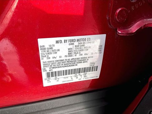 Used 2022 Ford Explorer ST-Line w/ Class IV Trailer Tow Package image 35