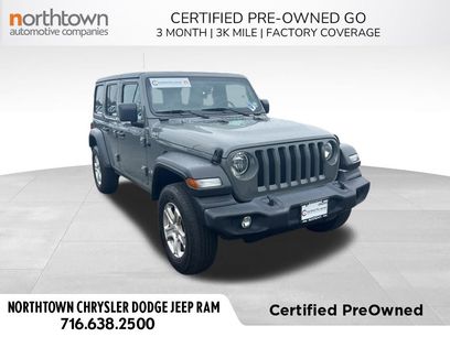 Certified 2019 Jeep Wrangler Unlimited Sport S