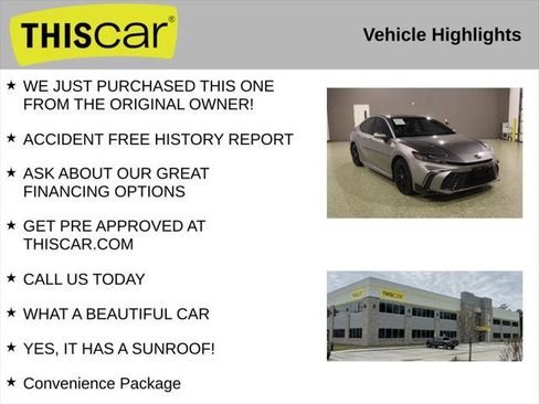 Used 2025 Toyota Camry SE w/ Multimedia Upgrade Package FWD image 9