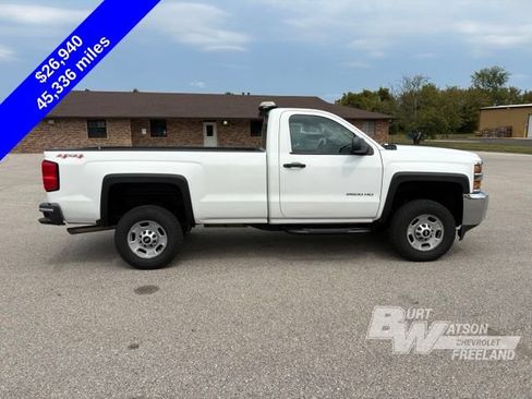 Used 2015 Chevrolet Silverado 2500 W/T w/ Snow Plow Prep Package AWD/4WD image 9
