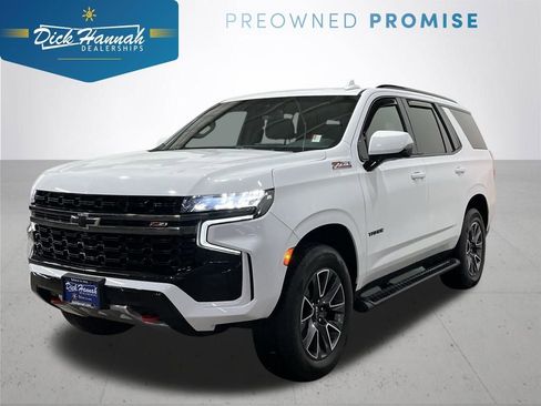 Used 2021 Chevrolet Tahoe Z71 w/ Z71 Signature Package image 1