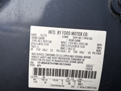 Used 2021 Ford Explorer XLT w/ Equipment Group 202A image 26