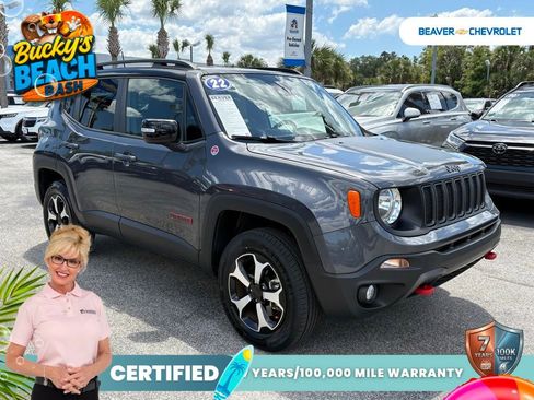 Used 2022 Jeep Renegade Trailhawk w/ Trailer Tow Group AWD/4WD image 9