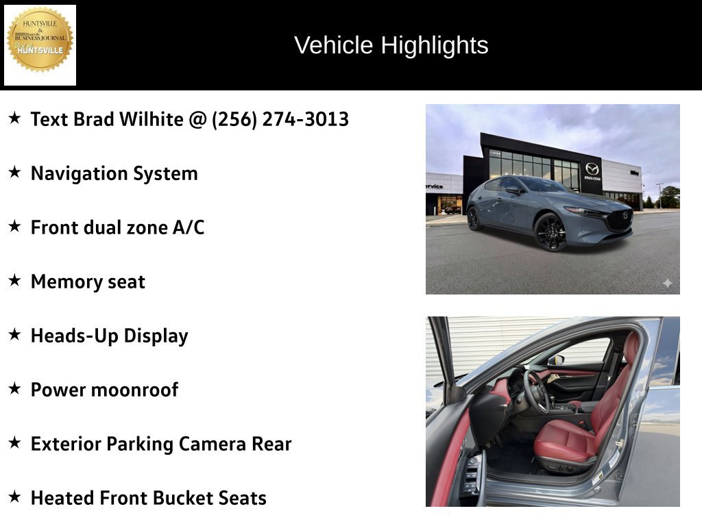 Certified 2024 MAZDA MAZDA3 s FWD image 6