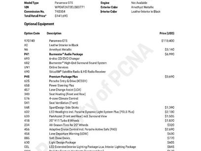 Used 2014 Porsche Panamera GTS