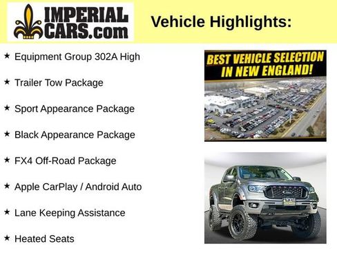 Used 2021 Ford Ranger XLT w/ Equipment Group 302A High AWD/4WD image 8