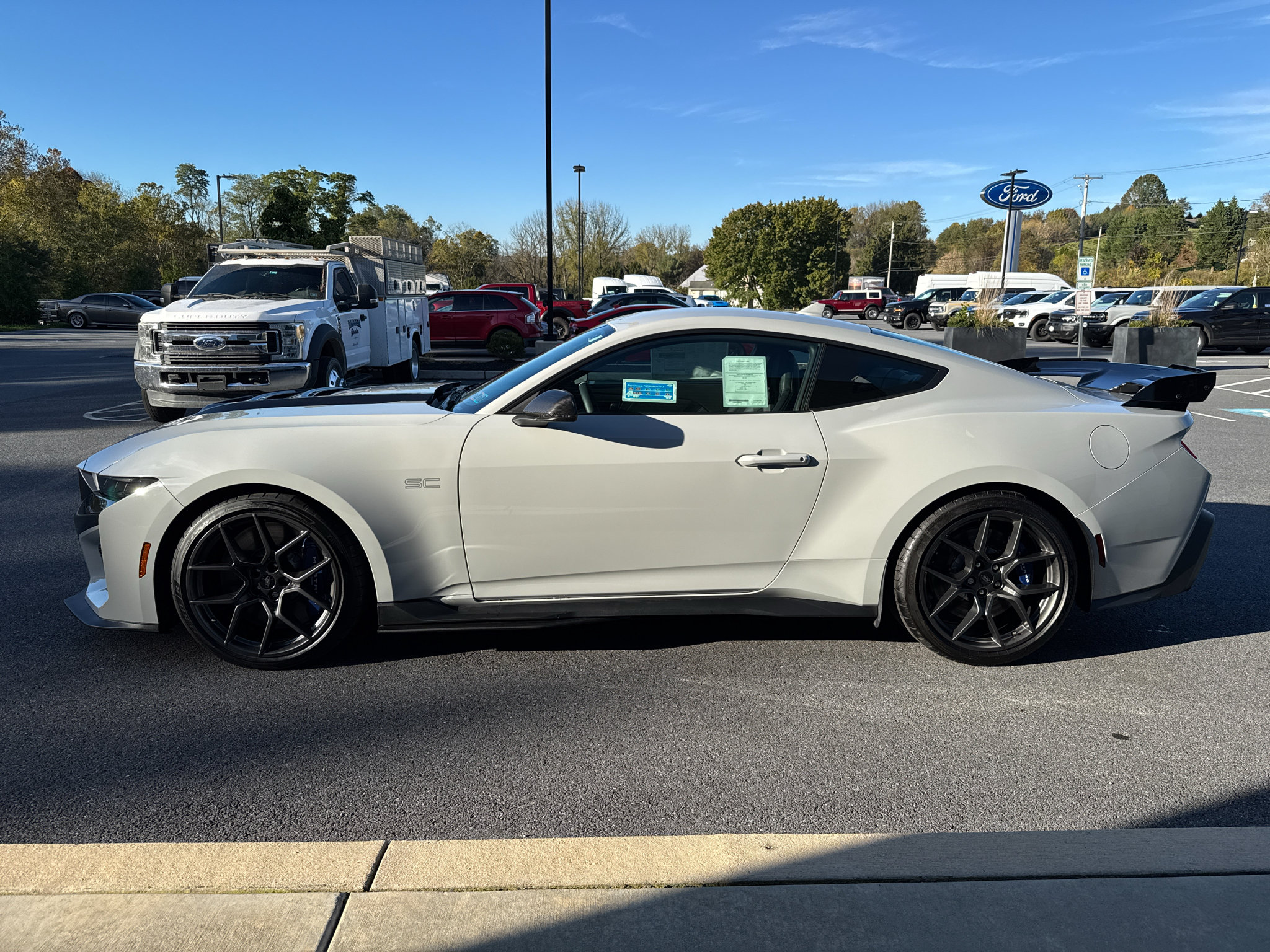 New 2026 Ford Mustang Dark Horse SC w/ Carbon Fiber Exterior Package RWD image 13