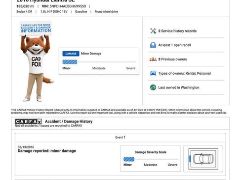 Used 2016 Hyundai Elantra SE image 26