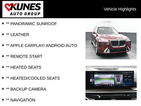 Used 2025 BMW X7 xDrive40i AWD/4WD image 2