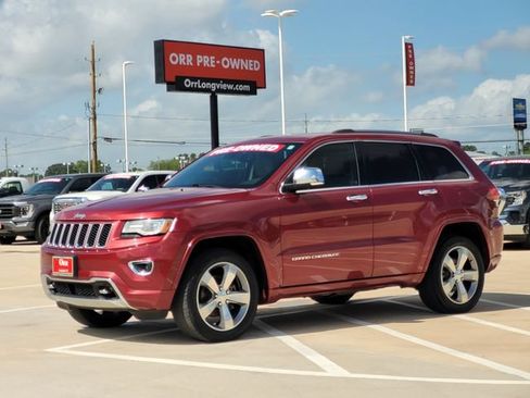 Used 2014 Jeep Grand Cherokee Overland w/ Advanced Technology Group AWD/4WD image 4