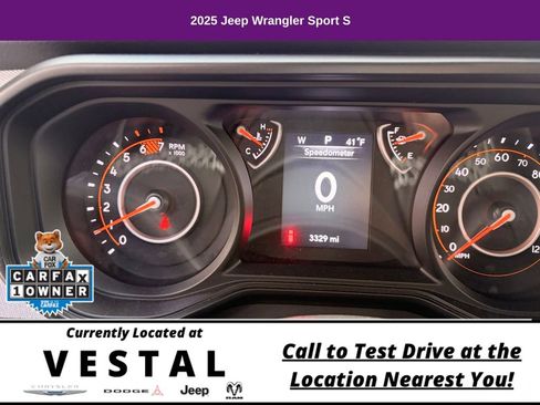 Used 2025 Jeep Wrangler Sport AWD/4WD image 12