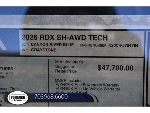 New 2026 Acura RDX w/ Technology Package image 40
