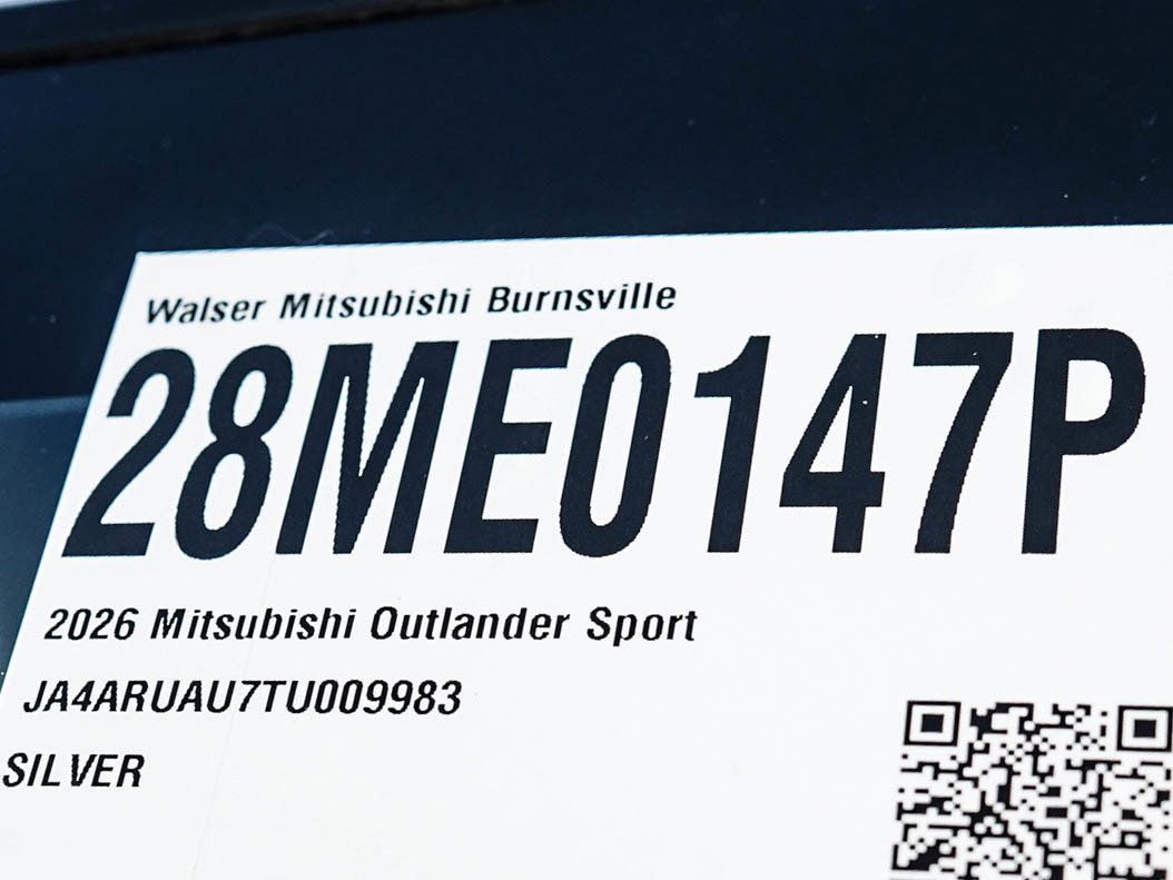 Used 2026 Mitsubishi Outlander Sport SE AWD/4WD image 29