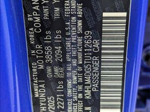 Certified 2026 Hyundai Elantra Sport w/ Cargo Package FWD image 16