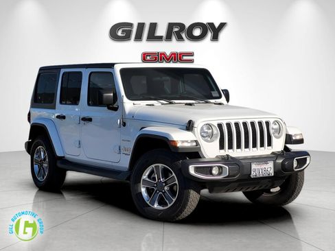Used 2021 Jeep Wrangler Unlimited Sahara AWD/4WD image 1