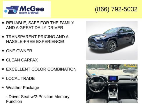 Used 2025 Toyota RAV4 XLE Premium w/ Weather Package AWD/4WD image 4