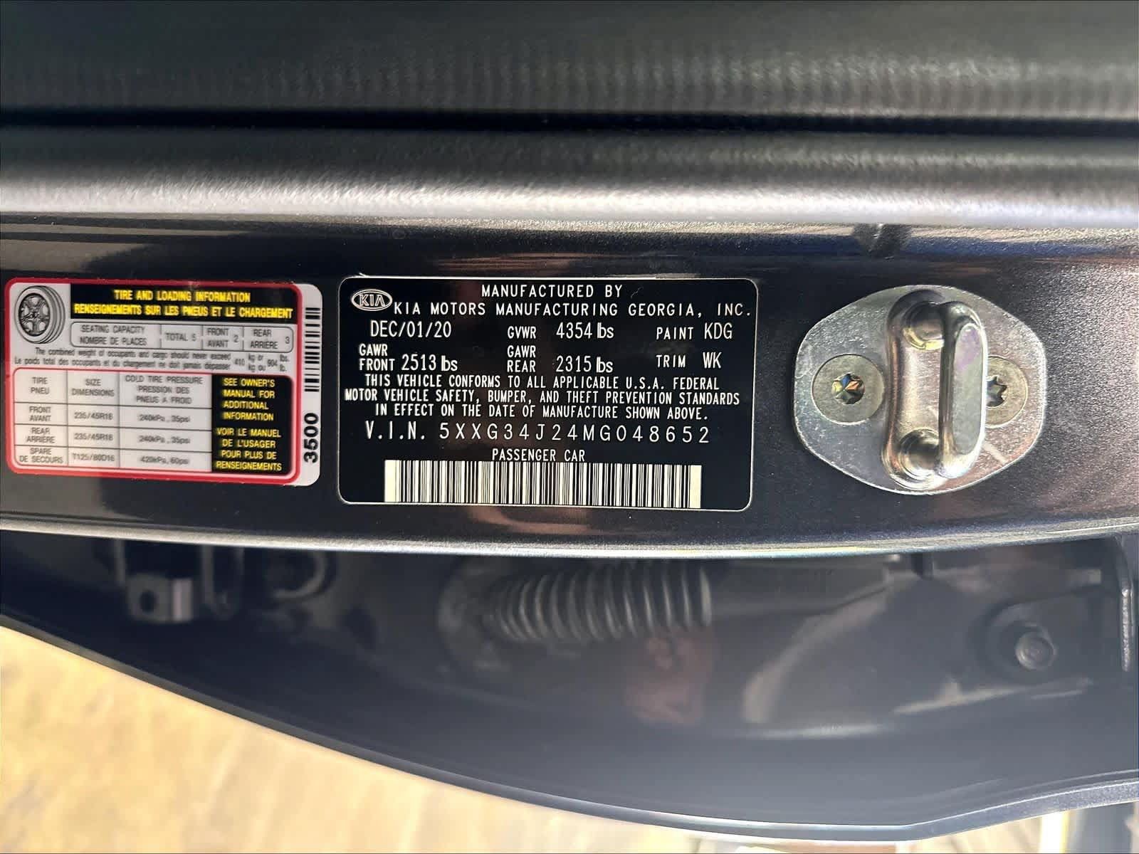 Used 2021 Kia K5 EX w/ EX Premium Package FWD image 22