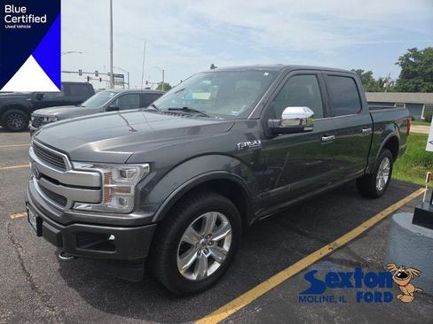 Certified 2019 Ford F150 Platinum w/ Equipment Group 701A Luxury AWD/4WD image 1