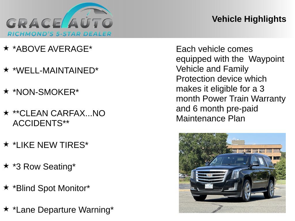 Used 2017 Cadillac Escalade Luxury RWD image 2