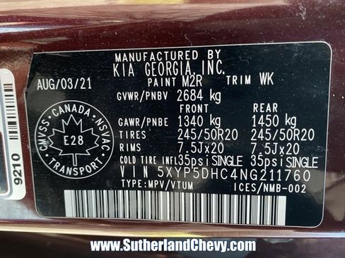 Used 2022 Kia Telluride SX image 57