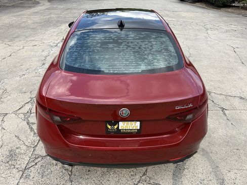 Used 2017 Alfa Romeo Giulia Ti w/ TI Lusso Light Wood Package RWD image 9