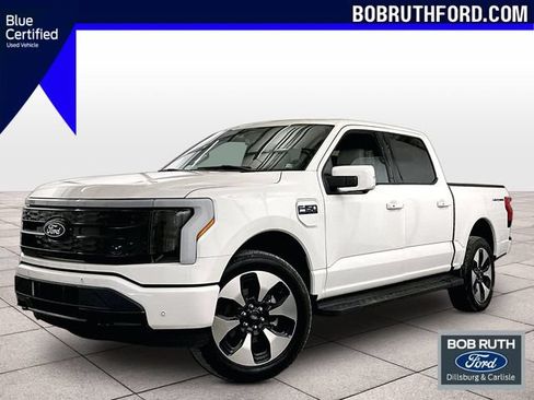 Used 2024 Ford F150 Lightning Platinum AWD/4WD image 1
