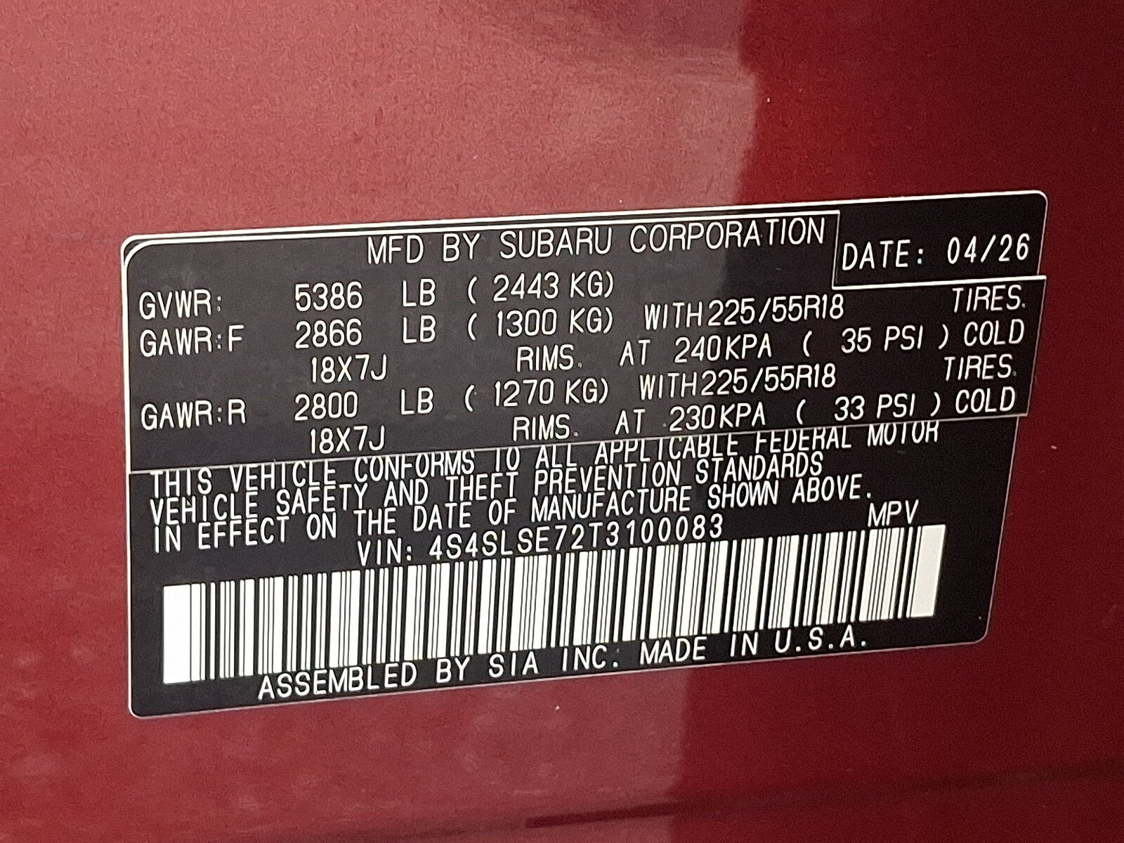 Certified 2026 Subaru Forester Premium AWD/4WD image 27