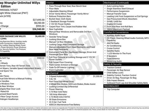 Certified 2016 Jeep Wrangler Unlimited Sport image 6