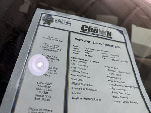 Used 2025 GMC Sierra 3500 AT4 w/ AT4 Premium Plus Package AWD/4WD image 40