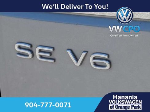 Certified 2023 Volkswagen Atlas SE w/ Black Wheel Package FWD image 9