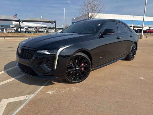 Used 2022 Cadillac CT4 V w/ Climate Package image 1