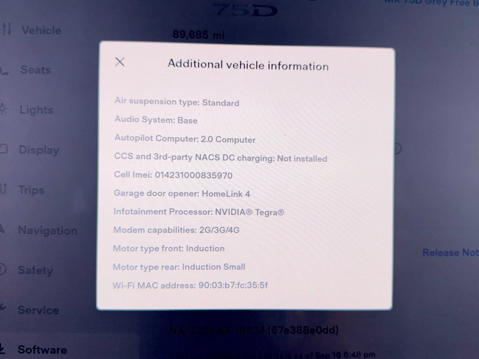 Used 2016 Tesla Model X 75D AWD/4WD image 13