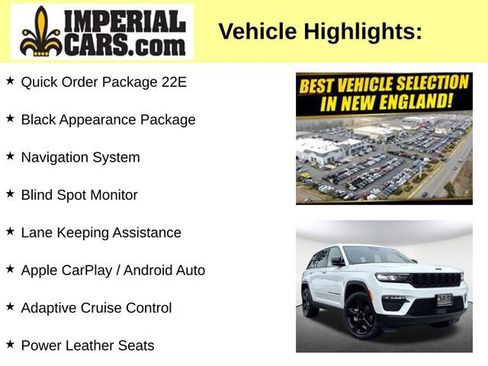 Used 2023 Jeep Grand Cherokee Limited w/ Black Appearance Package AWD/4WD image 8