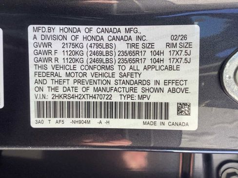 New 2026 Honda CR-V LX image 21