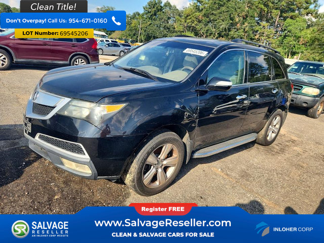 Used 2012 Acura MDX w/ Technology Package AWD/4WD image 1