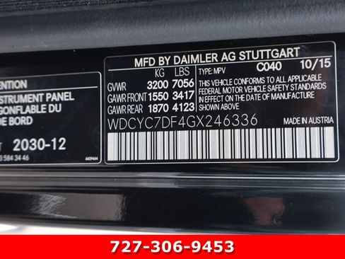 Used 2016 Mercedes-Benz G 63 AMG 4MATIC image 30