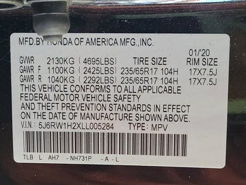 Used 2020 Honda CR-V LX image 33